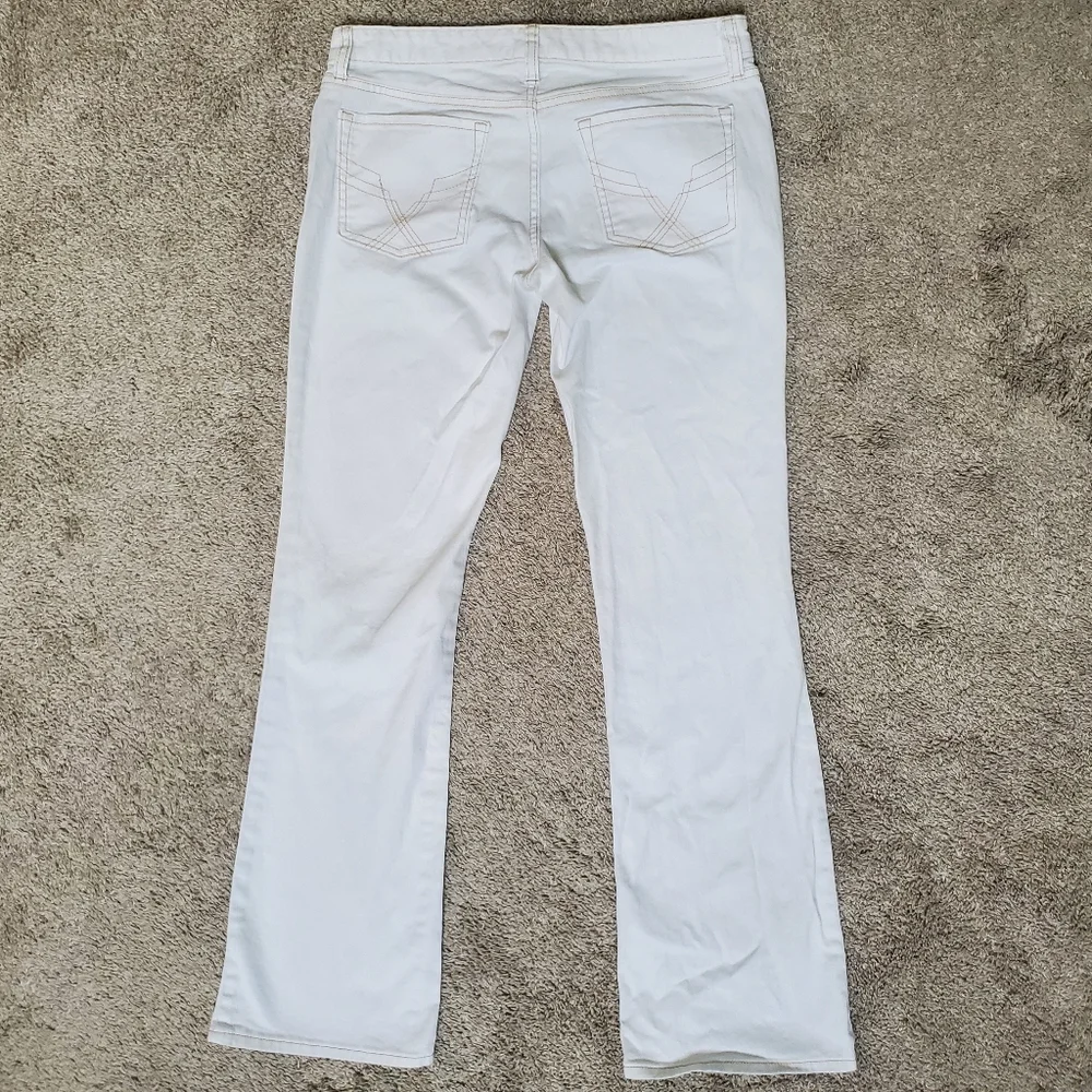 Gap Women's Premium Bootcut Jeans Size 8R EUC White - Picture 6 of 7